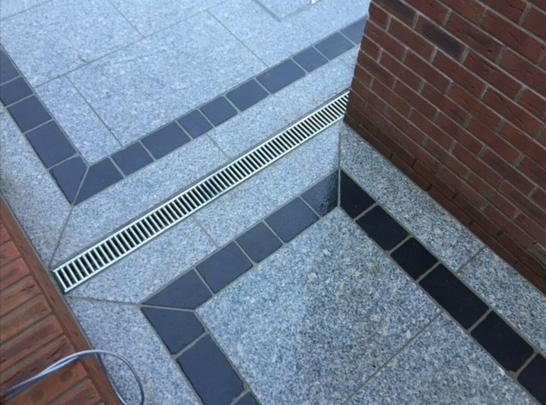Granite patio installed near Allerton, Liverpool